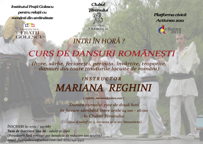 Curs de dansuri românești