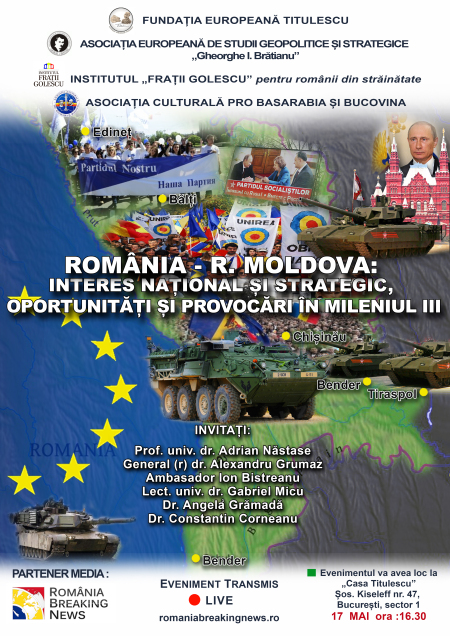 România – Republica Moldova: interes național și strategic,  oportunități și provocări în mileniul III