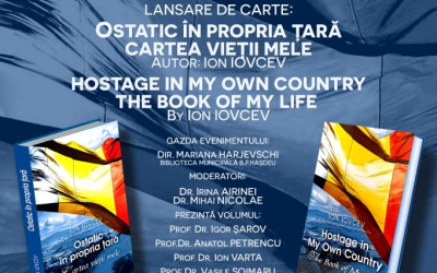 UN EVENIMENT AL DEMNITĂŢII NAŢIONALE: „OSTATIC ÎN PROPRIA ȚARĂ” autor Ion IOVCEV, lansat la Chișinău