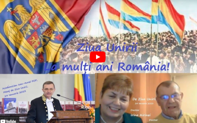 Video: Emisiune aniversară – Ziua Unirii Principatelor, realizată de Serena Adler cu Mihai Nicolae și Irina Airinei